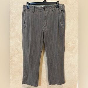 GAP Men's Corduroy Pants in Gray Stripe vintage rugged outdoorsy look